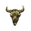 Sierra Lifestyles Buffalo Skull Knob