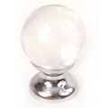 Small Round Glass Knob