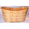 63 Free Standing Cedar Wood Bath Tub
