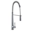Solid Stainless Steel Commercial Spring Kitchen Faucet