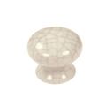 Belwith Keeler Crackle Round Porcelain Knob