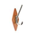 Belwith Keeler Double Hook With Diamond Wood Base