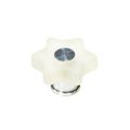 Belwith Keeler Eclectic Accents Frost White Flower Knob