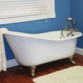 Restorers 61 Inch Slipper Clawfoot Cast Iron Bath Tub