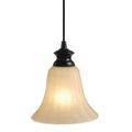 Worth Home Parchment Glass Instant Pendant Light