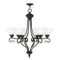Livex Lighting Coronado 6 Light Chandelier
