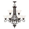 Livex Lighting Coronado 9 Light 31 Chandelier
