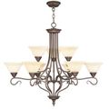 Livex Lighting Coronado 9 Light 38 Chandelier