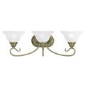 Livex Lighting Coronado Scroll 3 Light Vanity Light