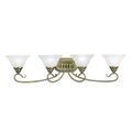 Livex Lighting Coronado Scroll 4 Light Vanity Light