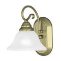 Livex Lighting Coronado Scroll Single Vanity Light