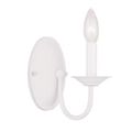 Livex Lighting Home Basics 1 Light Candelabra Wall Sconce