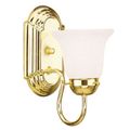 Livex Lighting Home Basics 1 Light Vanity Light