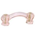 CLASSIC GLASS BRIDGE HANDLE - 4 OAL