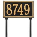 DOUBLE LINE PERSONALIZED PLAQUE