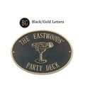 MARGARITA PERSONALIZED DECK PLAQUE