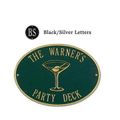 MARTINI PERSONALIZED DECK PLAQUE