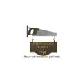 2-SIDED SAW BRACKET WITH PERSONALIZED PLAQUE