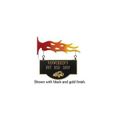 2-SIDED FLAME BRACKET WITH PERSONALIZED PLAQUE