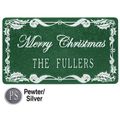 HOLLY PERSONALIZED HOLIDAY PLAQUE
