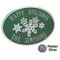 SNOWFLAKE PERSONALIZED HOLIDAY PLAQUE
