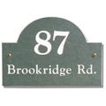 ARCH SLATE PERSONALIZED PLAQUE