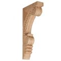 Legacy Artisan 18 Inch Leaf Corbel With Bead