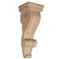 Legacy Artisan 24 3/4 Inch Leaf Corbel With Fan