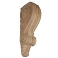 Legacy Artisan 22 Inch Floral Corbel With Bead