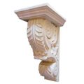Legacy Artisan 14 1/4 Inch Ornate Leaf Corbel