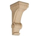 Legacy Artisan 13 1/4 Inch Leaf Corbel With Egg And Dart