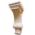 Legacy Artisan 16 1/4 Inch Leaf Corbel With Egg And Dart