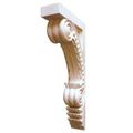 Legacy Artisan 12 Inch Leaf Corbel With Bead
