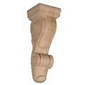 Legacy Artisan17 1/4 Inch Leaf Corbel With Fan