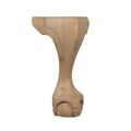 Legacy Artisan 9 Inch Square Corner Ball And Claw Furniture Leg