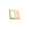 SINGLE PUSHBUTTON WITH GFI OUTLET