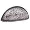 FLOWER ENGRAVED BIN PULL - 3 BORING