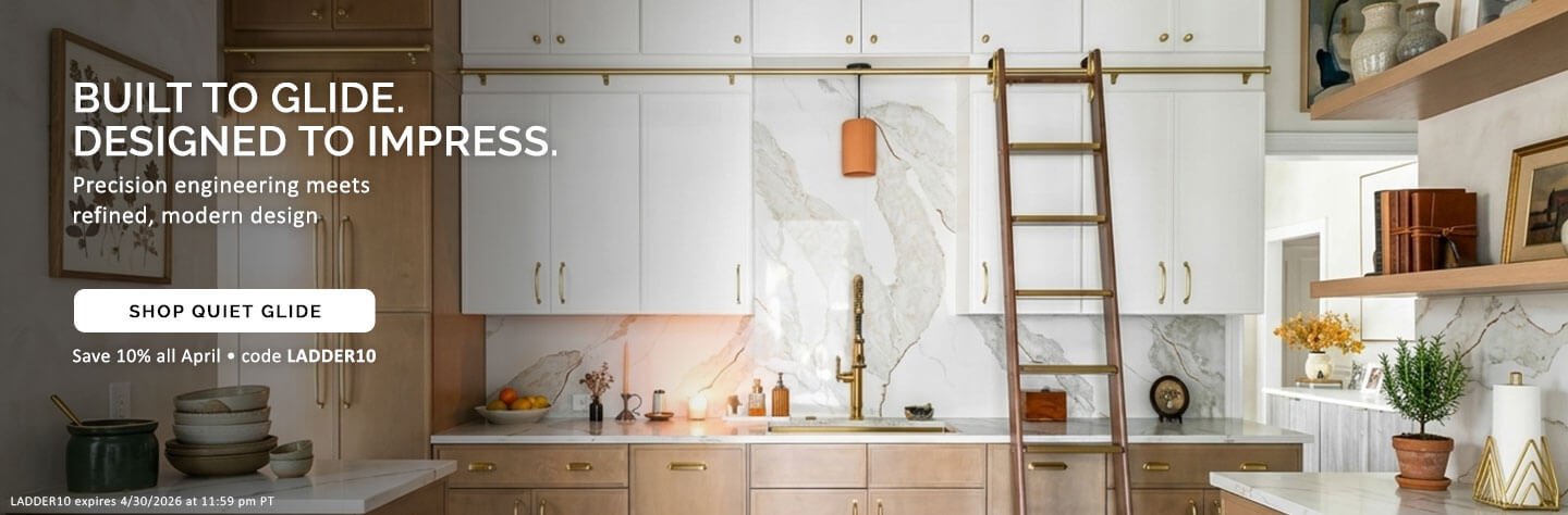 10% Off Quiet Glide Ladders with code LADDER10