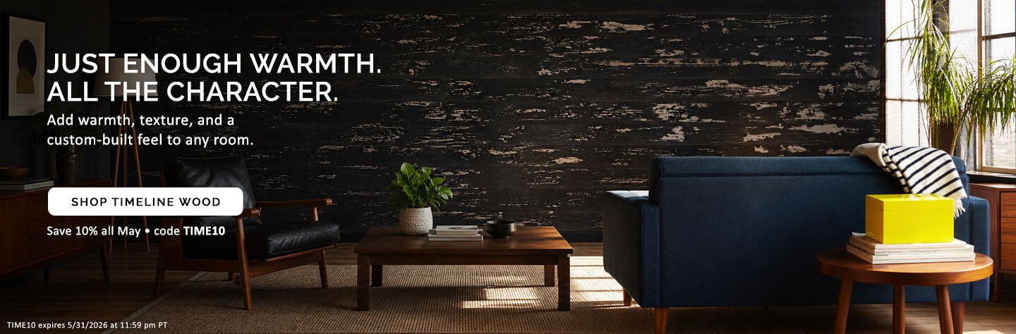 10% OFF Timeline Wood with code TIME10