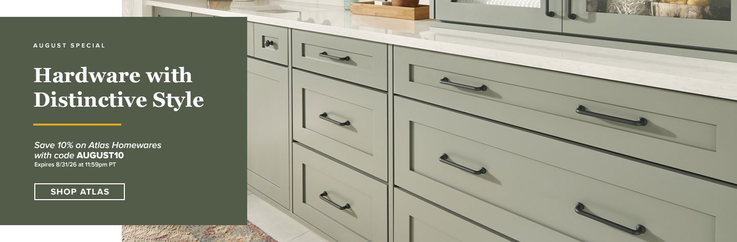 10% Off Atlas Homewares with code AUGUST10
