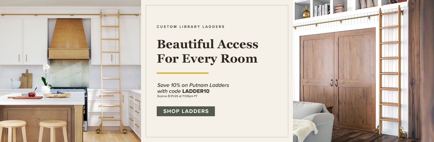 10% Off Putnam Library Ladders with code LADDER10