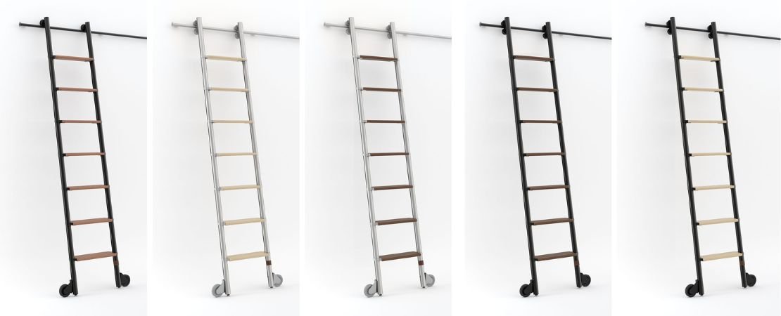 Alta ladders in a water-front home