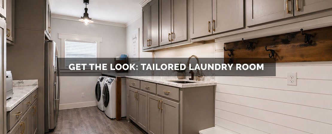 Get the Look: Tailored Laundry Room