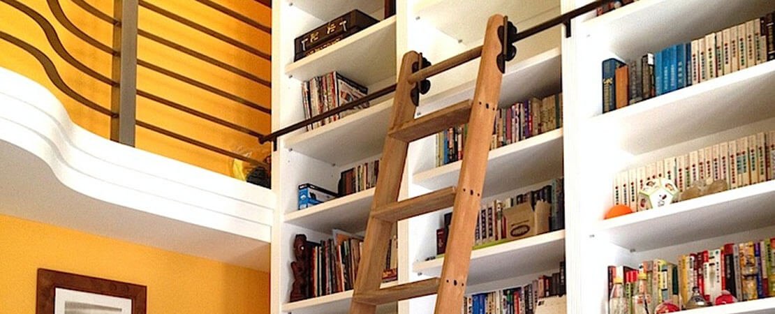 Installing Sliding Library Ladder