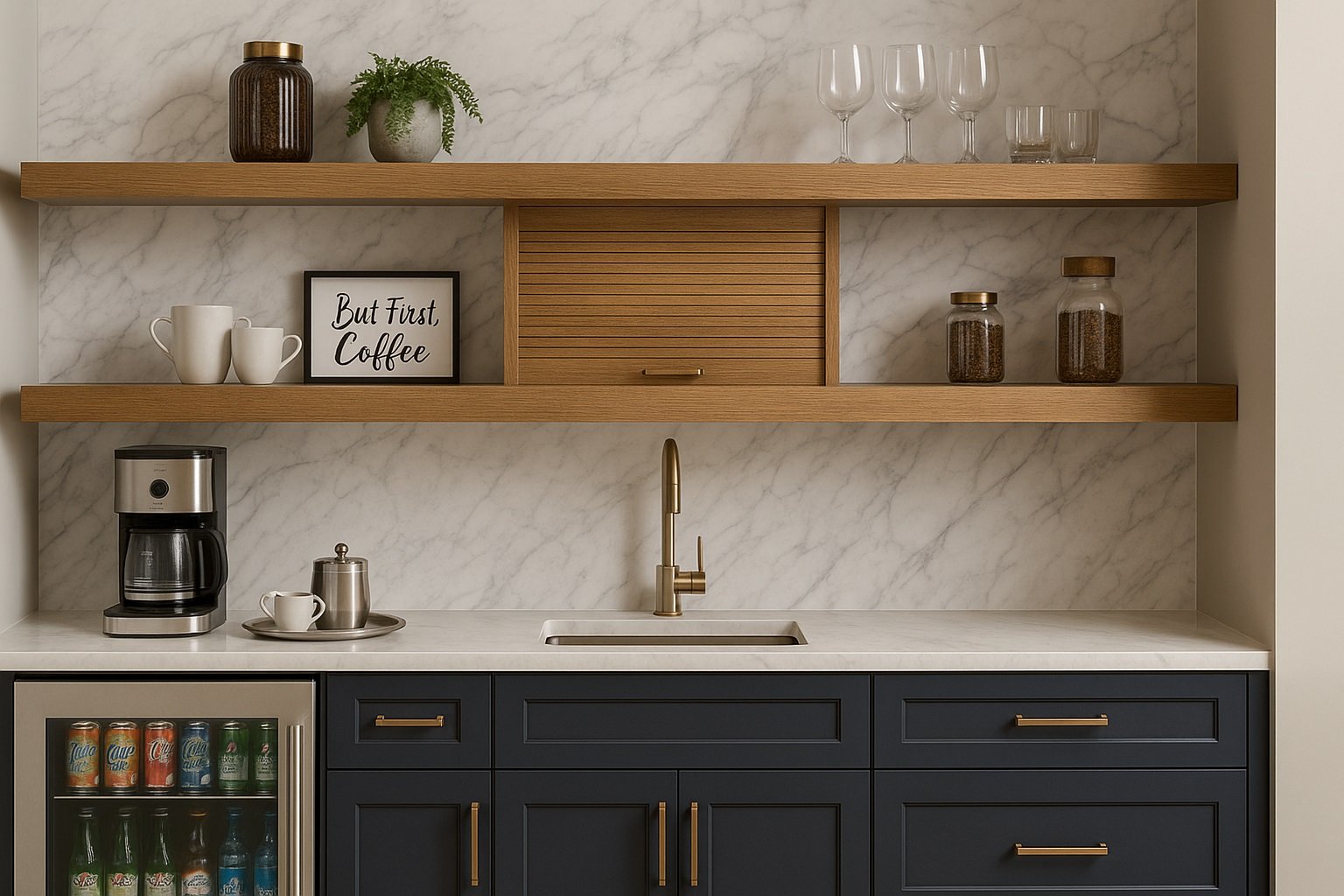 kitchen beverage station