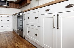 featured image for the blog article: How to Properly Execute Cabinet Hardware Placement