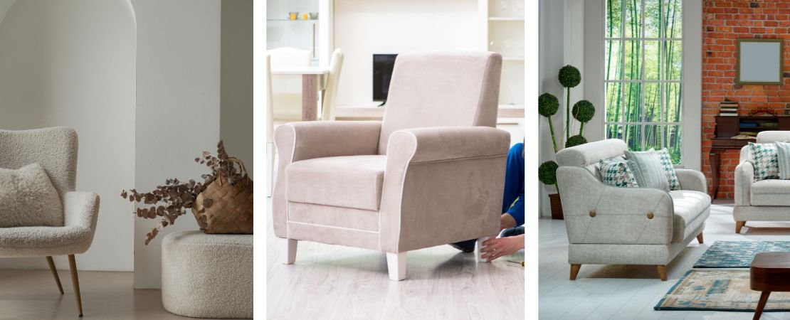 three different styles of furniture feet and legs