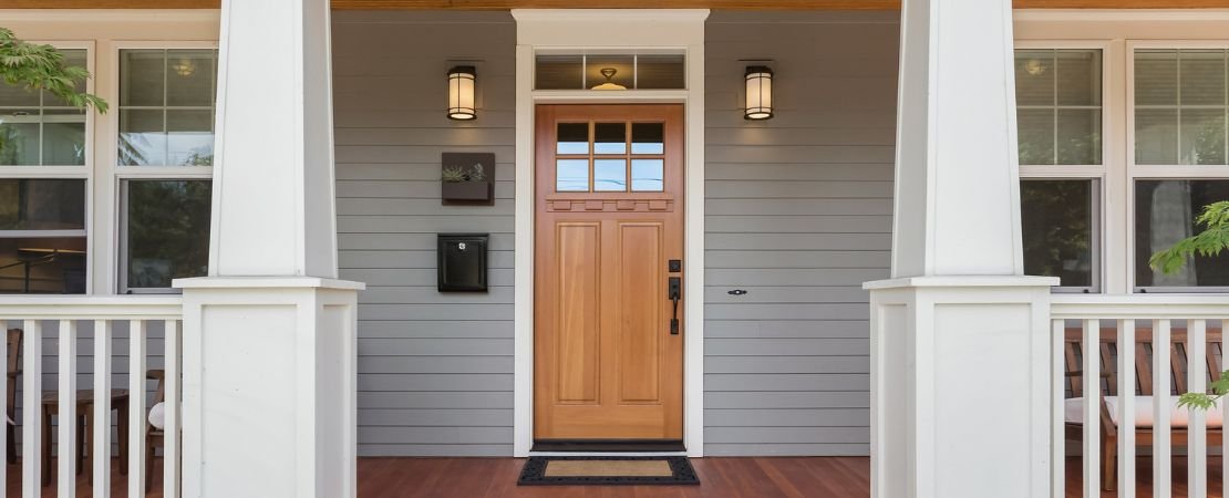 new door knob on entry door