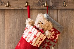 featured image for the blog article: Options for Hanging Christmas Stockings