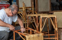 featured image for the blog article: Replacing the Seat in a Pressed Cane Chair